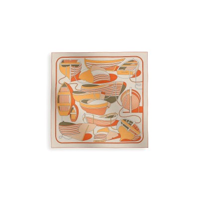 HERMES THALASSA SHAWL 140 H241581S 15 (136*135cm)